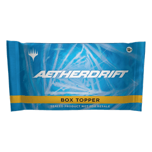 Aetherdrift Box Topper Booster