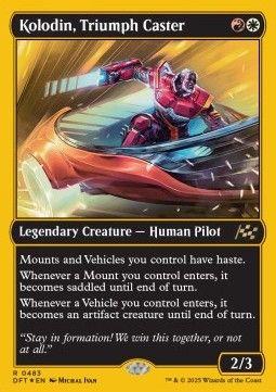 Kolodin, Triumph Caster
