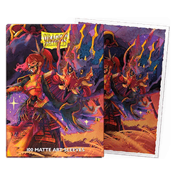 100 Dragon Shield Sleeves - Matte The Fallen