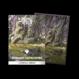 100 Dragon Shield Sleeves - Matte Dual Landfall Series "Verdant Catacombs"