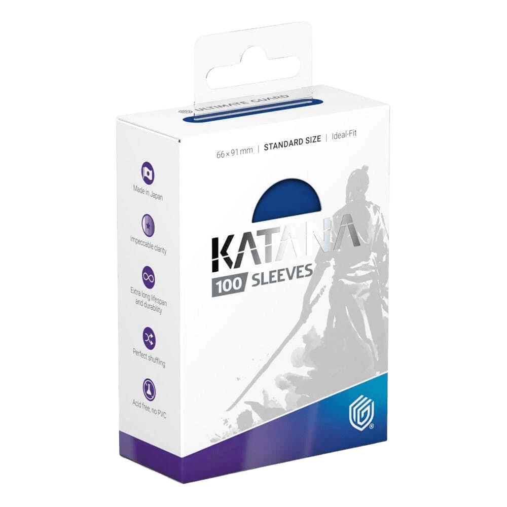 100 Ultimate Guard Katana Sleeves (Blue Bird)