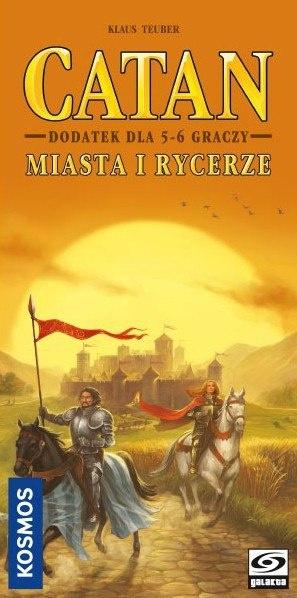 Catan: Miasta i rycerze - Dodatek dla 5-6 graczy (eko)