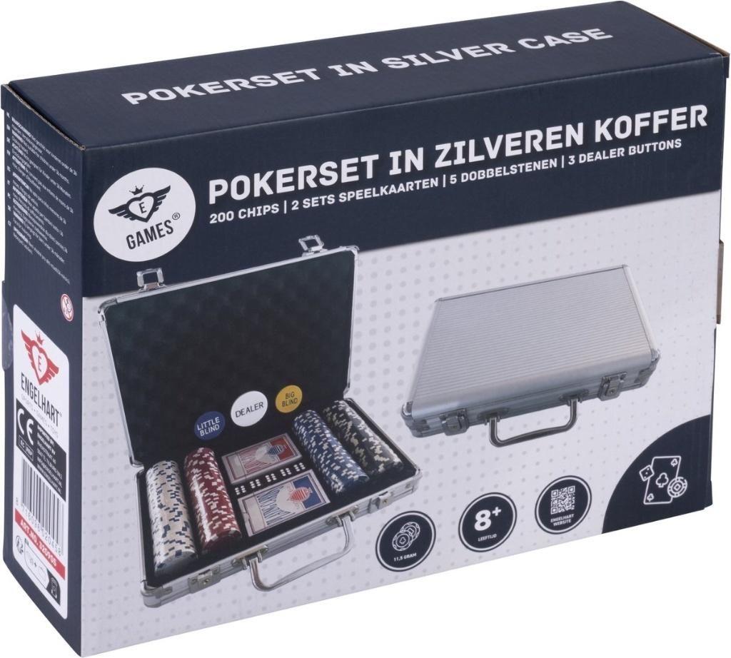 Zestaw do pokera - 200 szt Dice Chips ENGELHART