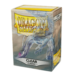 100 Dragon Shield Sleeves (Classic Clear)
