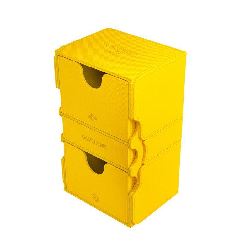 Gamegenic Stronghold 200+ Deck Box (Yellow)