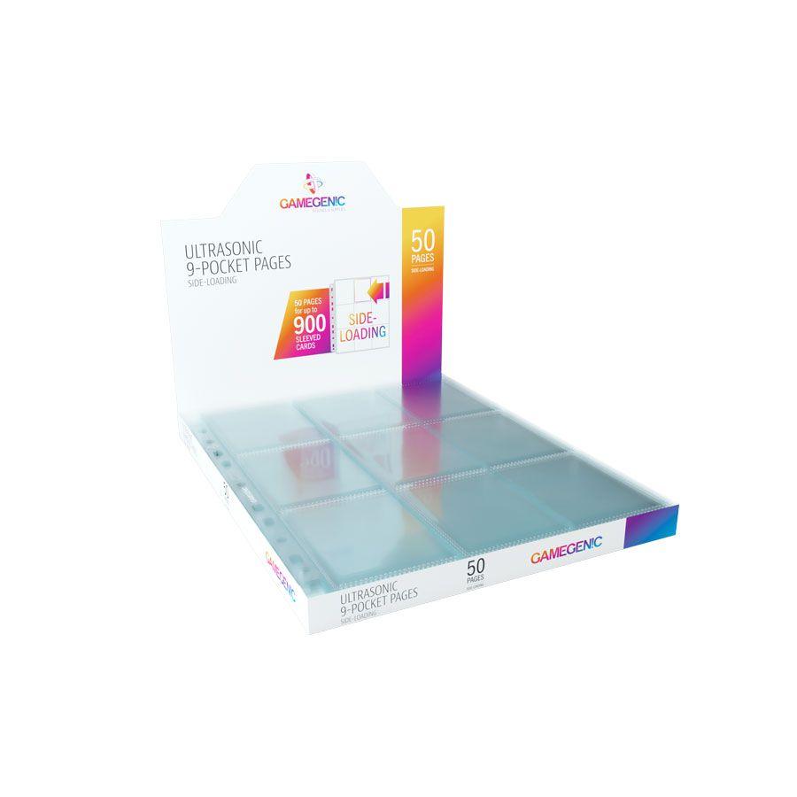 50 Gamegenic Ultrasonic 9-Pocket Side-Loading Pages