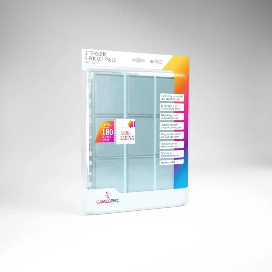 10 Gamegenic Ultrasonic 9-Pocket Side-Loading Pages