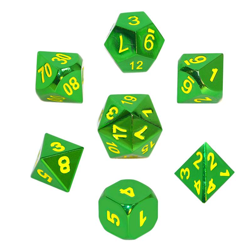 Komplet kości REBEL RPG - Dwukolorowe - Ciemnoniebiesko-purpurowe