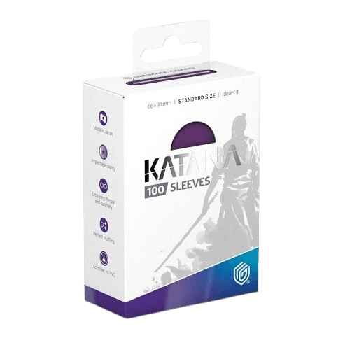 100 Ultimate Guard Katana Sleeves (Iris Bloom)