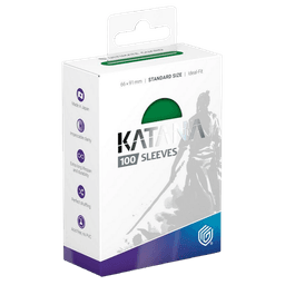 100 Ultimate Guard Katana Sleeves (Jade Garden)