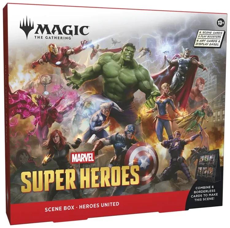 Magic: The Gathering | Marvel Super Heroes: "Heroes United" Scene Box