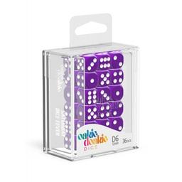Oakie Doakie Dice D6 Solid-Purple 36