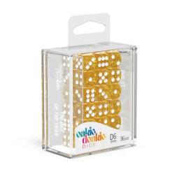 Oakie Doakie Dice D6 Speckled-Orange 36