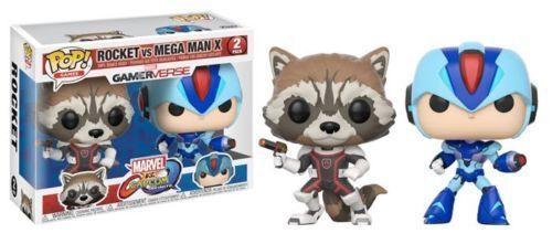 Rocket vs Megaman X Funko POP 2-pack, Marvel vs Capcom