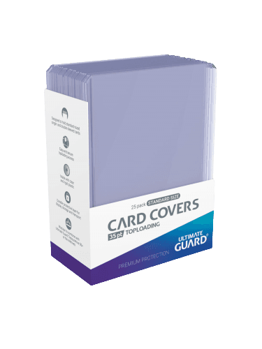 25 Ultimate Guard Card Covers Toploader 35pt