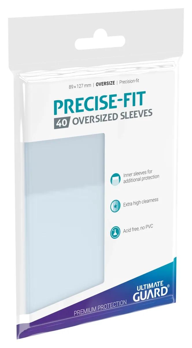 40 Ultimate Guard Precise Fit Oversized Sleeves (Translucent)