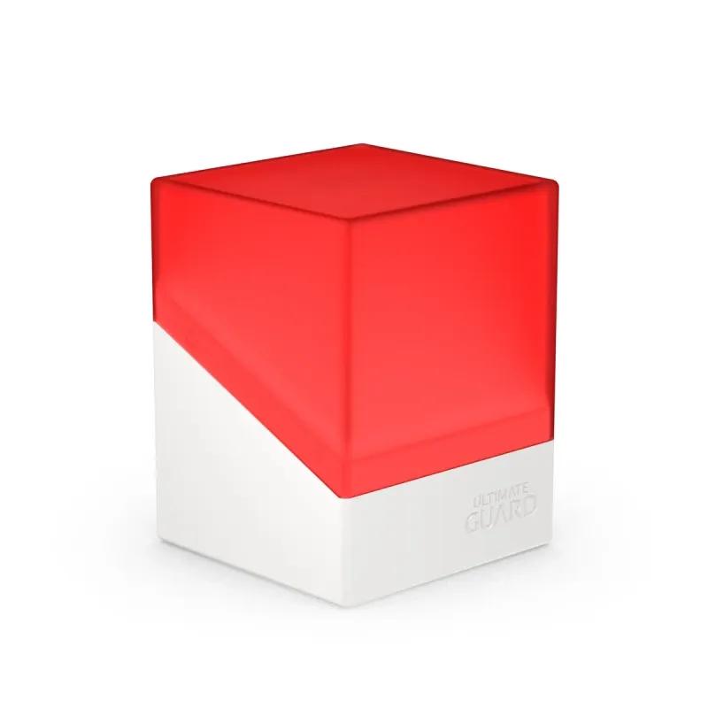 Ultimate Guard Boulder Synergy Deck Case 100+ (Red/White)