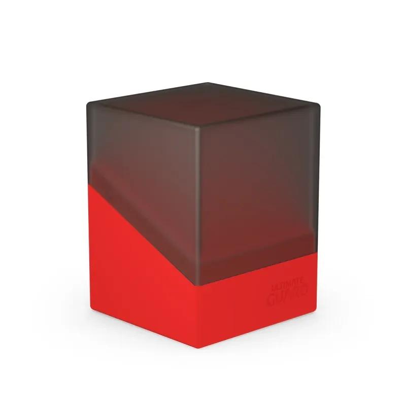 Ultimate Guard Boulder Synergy Deck Case 100+ (Black/Red)