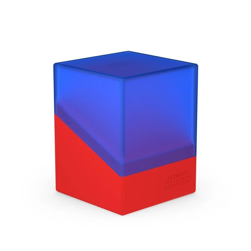 Ultimate Guard Boulder Synergy Deck Case 100+ (Blue/Red)