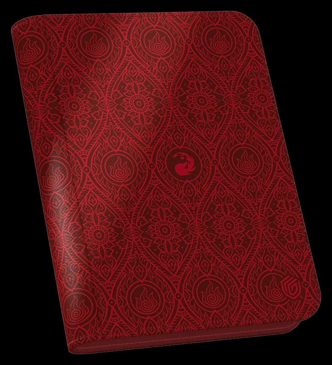 Magic: The Gathering | Avatar: The Last Airbender: "Red Mana" Zipfolio 160 Xenoskin 4-Pocket Binder