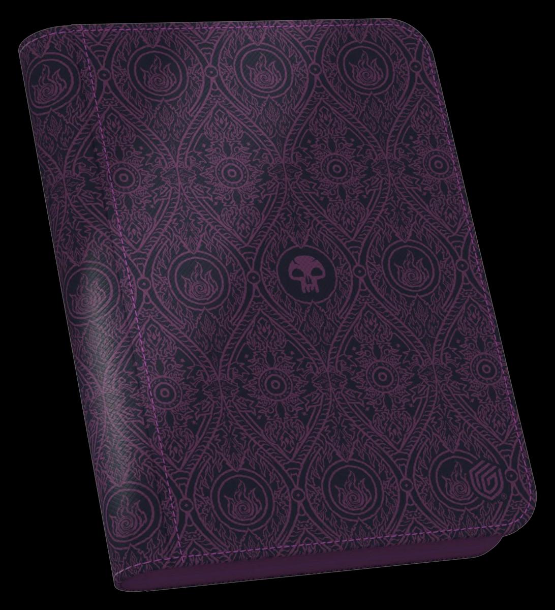 Magic: The Gathering | Avatar: The Last Airbender: "Black Mana" Zipfolio 160 Xenoskin 4-Pocket Binder