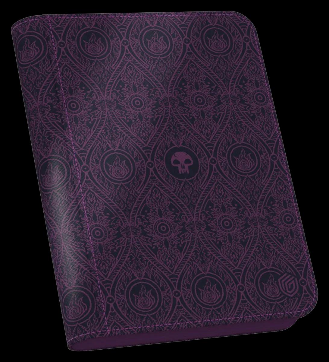 Magic: The Gathering | Avatar: The Last Airbender: "Black Mana" Zipfolio 160 Xenoskin 4-Pocket Binder