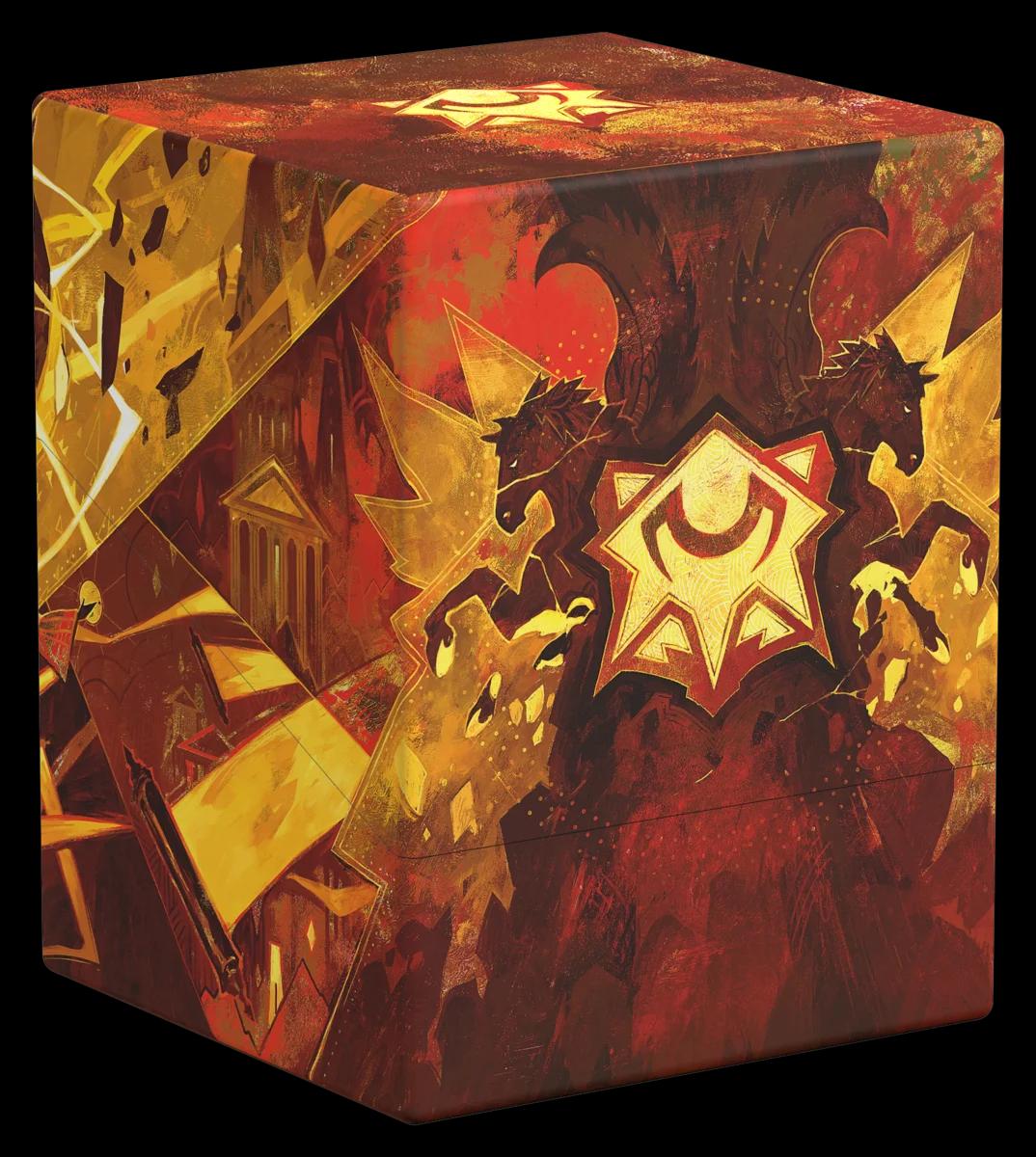 Secrets of Strixhaven: "Lorehold" RTE Boulder 100+ Deck Box