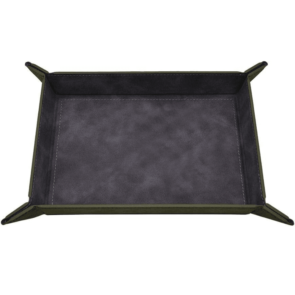 Foldable Dice Rolling Tray (Emerald)