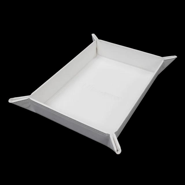 Vivid Magnetic Foldable Dice Tray - White