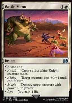 Battle Menu