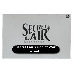 Secret Lair Drop Series: Secret Lair x PlayStation: Secret Lair x God of War: Greek