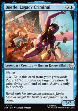 Beetle, Legacy Criminal