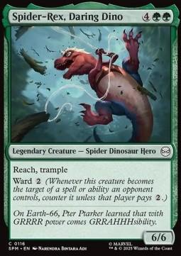 Spider-Rex, Daring Dino