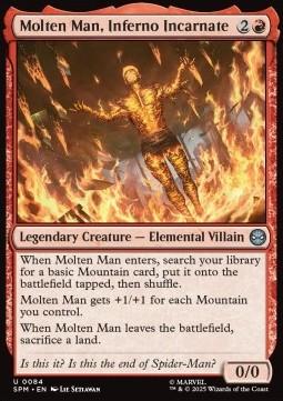 Molten Man, Inferno Incarnate