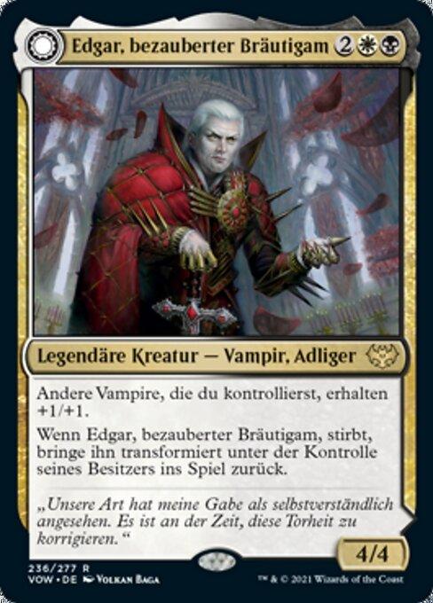 Edgar, Charmed Groom // Edgar Markov's Coffin (front)