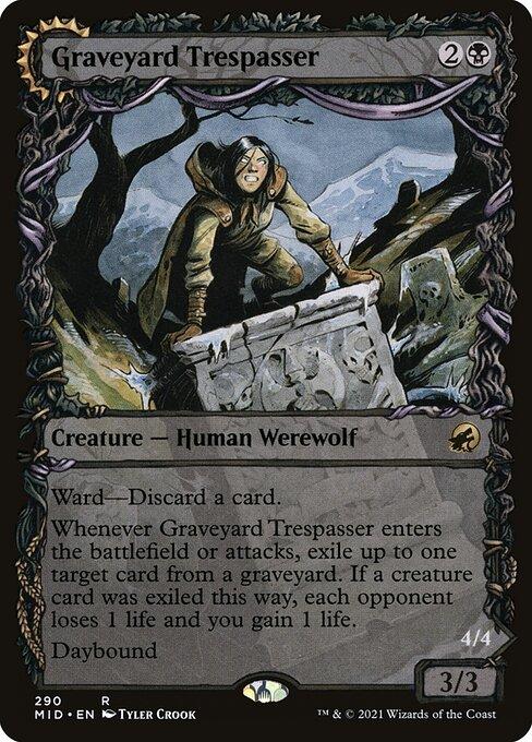 Graveyard Trespasser // Graveyard Glutton (front)