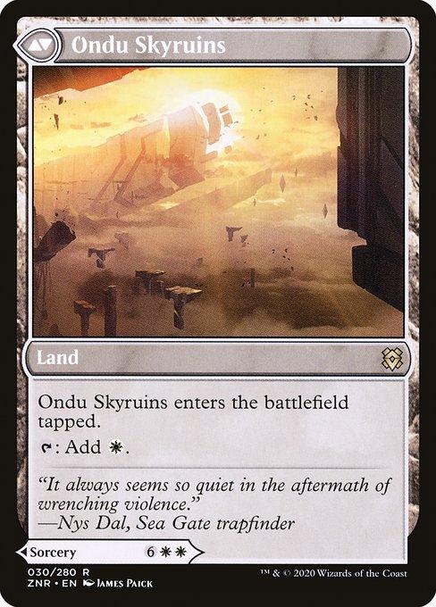 Ondu Inversion // Ondu Skyruins (back)