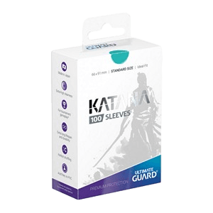 100 Ultimate Guard Katana Sleeves (Turquoise)
