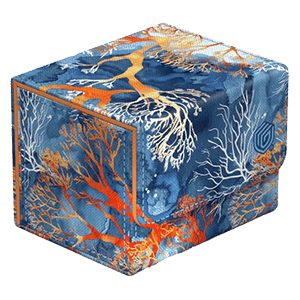 Ultimate Guard Sidewinder 100+ Xenoskin: Coral Places Deck Box (Fiery Reef)