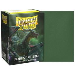 100 Dragon Shield Matte Sleeves (Forest Green)