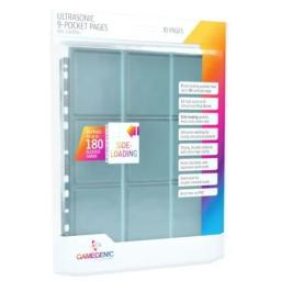 10 Gamegenic Ultrasonic 9-Pocket Side-Loading Pages