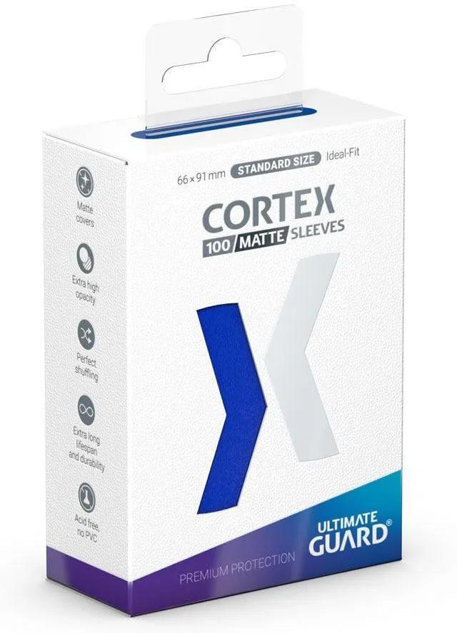 100 Ultimate Guard Cortex Matte Sleeves (Blue)