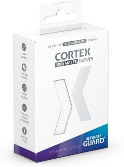 100 Ultimate Guard Cortex Matte Sleeves (White)