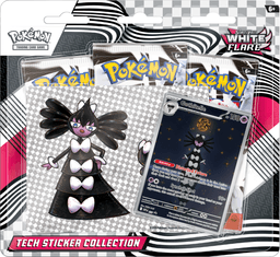 White Flare: Gothitelle Tech Sticker Collection