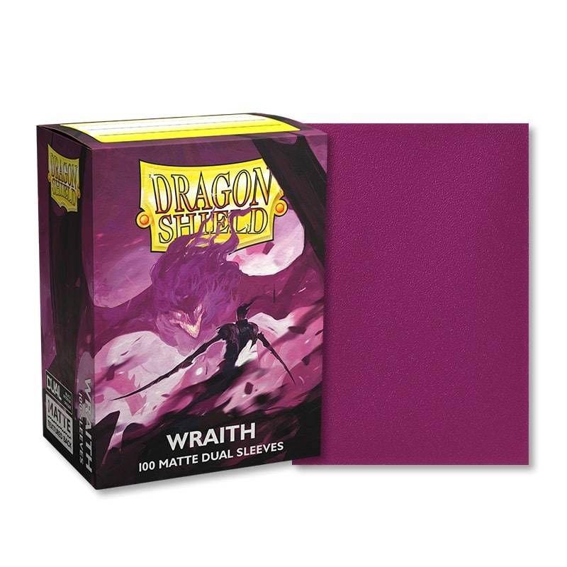 100 Dragon Shield Sleeves (Matte Dual Wraith)