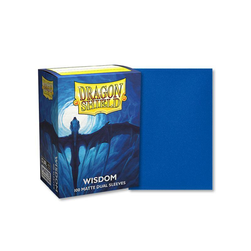 100 Dragon Shield Sleeves (Matte Dual Wisdom)