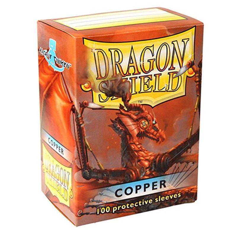 100 Dragon Shield Sleeves - Classic Copper