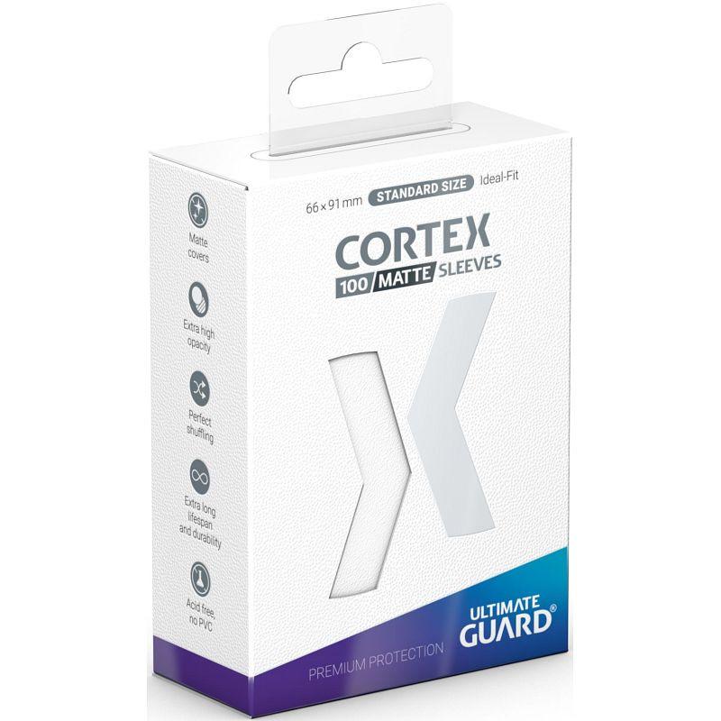 100 Ultimate Guard Cortex Sleeves (White)