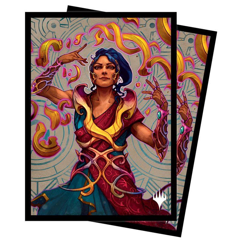 The Lost Caverns of Ixalan: "Saheeli, the Sun's Brilliance" Sleeves