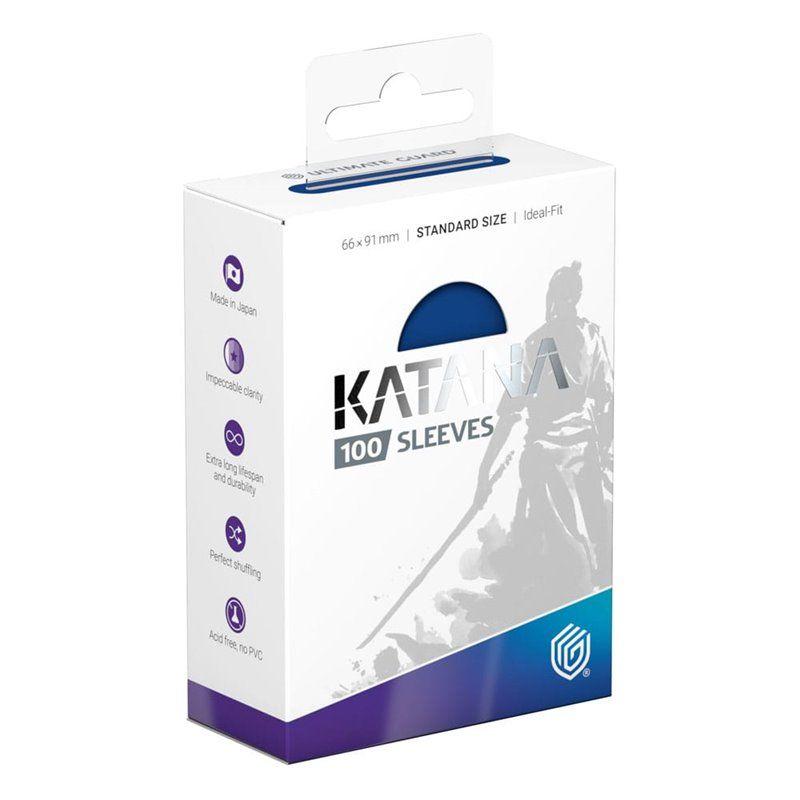 100 Ultimate Guard Katana Sleeves (Blue)